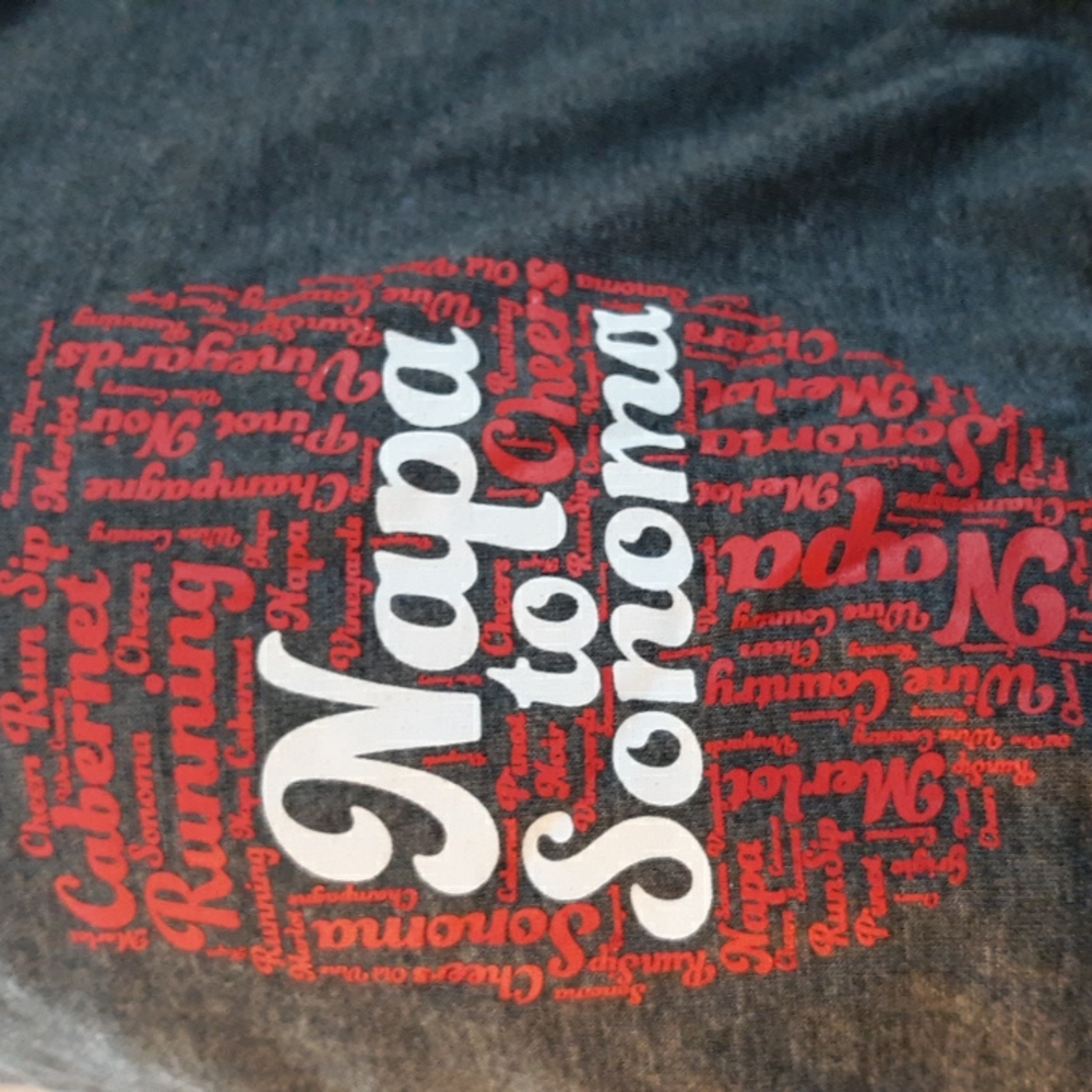 Men's Napa to Somona Tshirt sz Medium - Picture 4 of 5